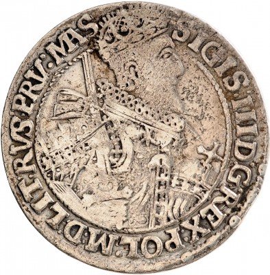 Купить Быдгощ (Речь Посполитая) 1 орт (1/4 талера) 1621 Сигизмунд III Ваза