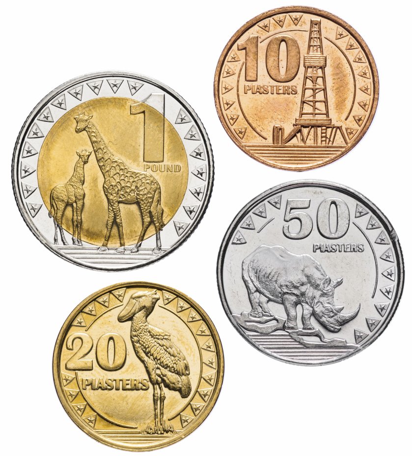 купить Южный Судан набор монет 2015 (4 штуки)