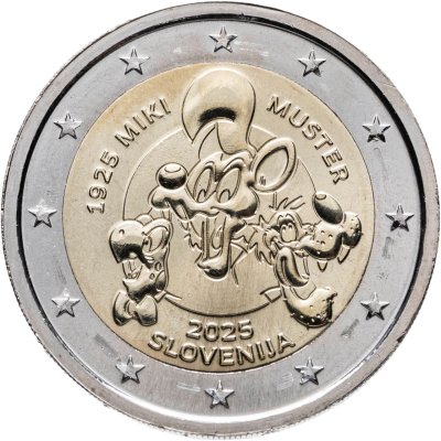 купить Словения 2 евро (euro) 2025 Мики Мустер