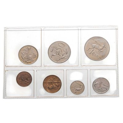 купить ЮАР годовой набор из 7 монет 1985, в запайке