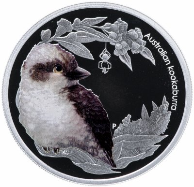 купить Австралия 50 центов 2012 "Детеныши австралийский животных . Птенец кукабарры"