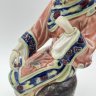 Купить Статуэтка "Девушка, увлеченная традиционной игрой", Shiwan Wucai, керамика, глазурь, роспись, Китай, 1980-2000 гг.