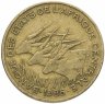 Купить Центральная Африка (BEAC) 25 франков (francs) 1985