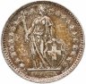 Купить Швейцария 2 франка (francs) 1958
