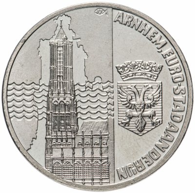 купить Нидерланды 2 1/2 экю 1991 "Арнем"