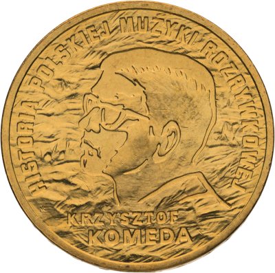 купить Польша 2 злотых 2010 "История польской музыки - Кшиштоф Комеда"