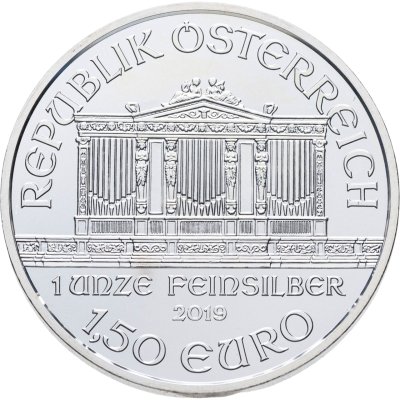 купить Австрия 1,5 евро (euro) 2019 Wiener Philharmoniker (Венская филармония)