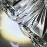 Купить Менажница пятисекционная с рифленой поверхностью, хрусталь, пресс, СССР, 1960-1980 гг.
