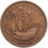 Купить Великобритания 1/2 пенни (penny) 1938
