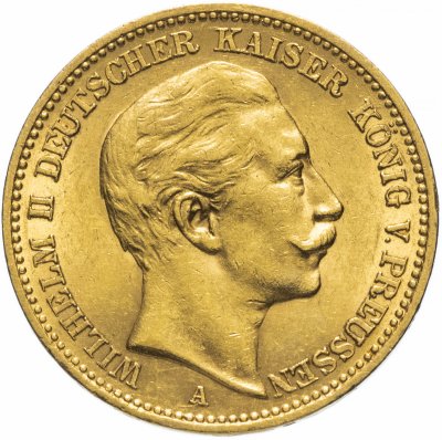 купить Германия (Пруссия) 20 марок 1895 "А"