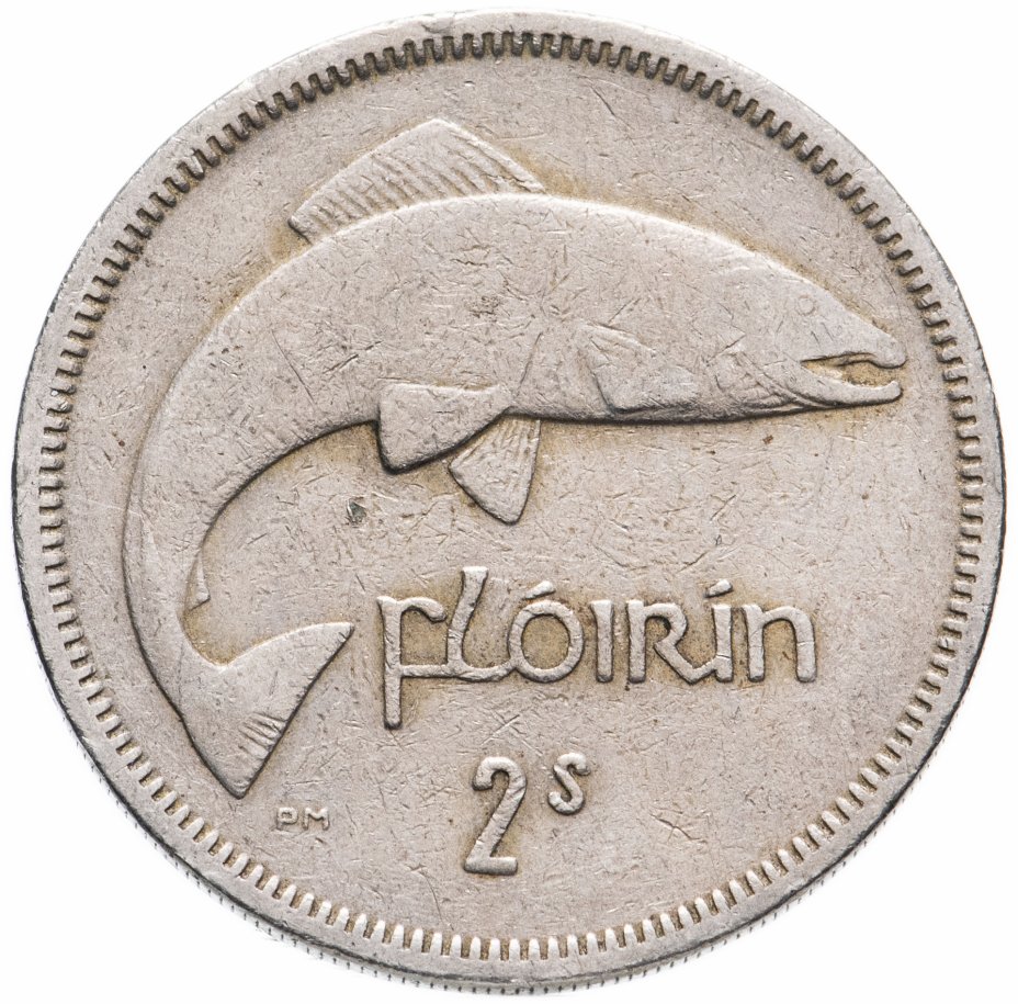 купить Ирландия 2 шиллинга (флорин, shillings) 1961-1966