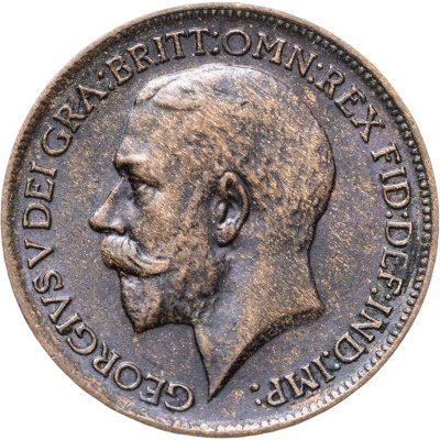 купить Великобритания 1 фартинг (farthing) 1912