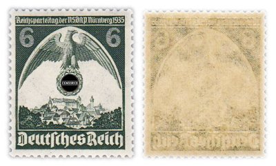 купить Германия, Третий Рейх 6 рейхспфеннигов 1935 "7-й Партийный съезд в Нюрнберге"