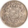 Купить Латвия 1 лат 1924 серебро 835