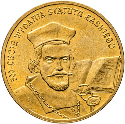купить Польша 2 злотых 2006 "500 лет статута Лаского (500-lecie wydania Statutu Łaskiego)"