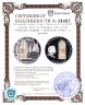 Купить Острова Кука 10 долларов 2010 Proof "Небесные витражи - Кельнский собор", в футляре