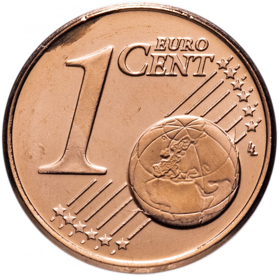 купить Словения 1 цент (cent) 2009 "Белый аист"