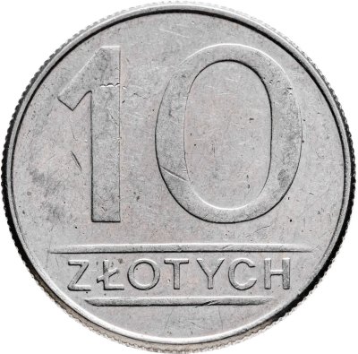 купить Польша 10 злотых (zlotych) 1988