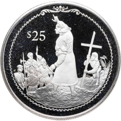 купить Британские Виргинские острова 25 долларов (dollar) 1992 "500 лет Открытию Нового Света"