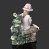 Купить Статуэтка "Девушка с голубями", фарфор, роспись, NAO Porcelain, Испания, 1983-1990 гг.