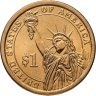 Купить США 1 доллар (dollar) 2015 D Линдон Бэйнс Джонсон (36-й президент США)