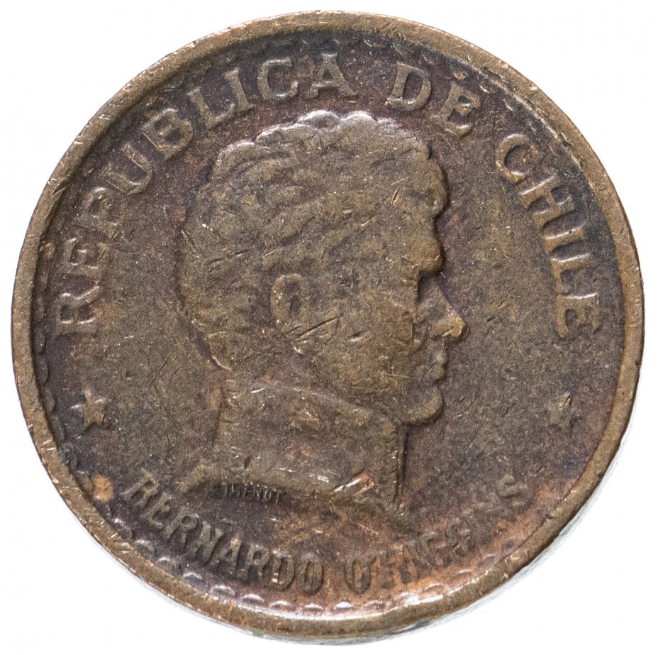 купить Чили 50 сентаво (centavos) 1942