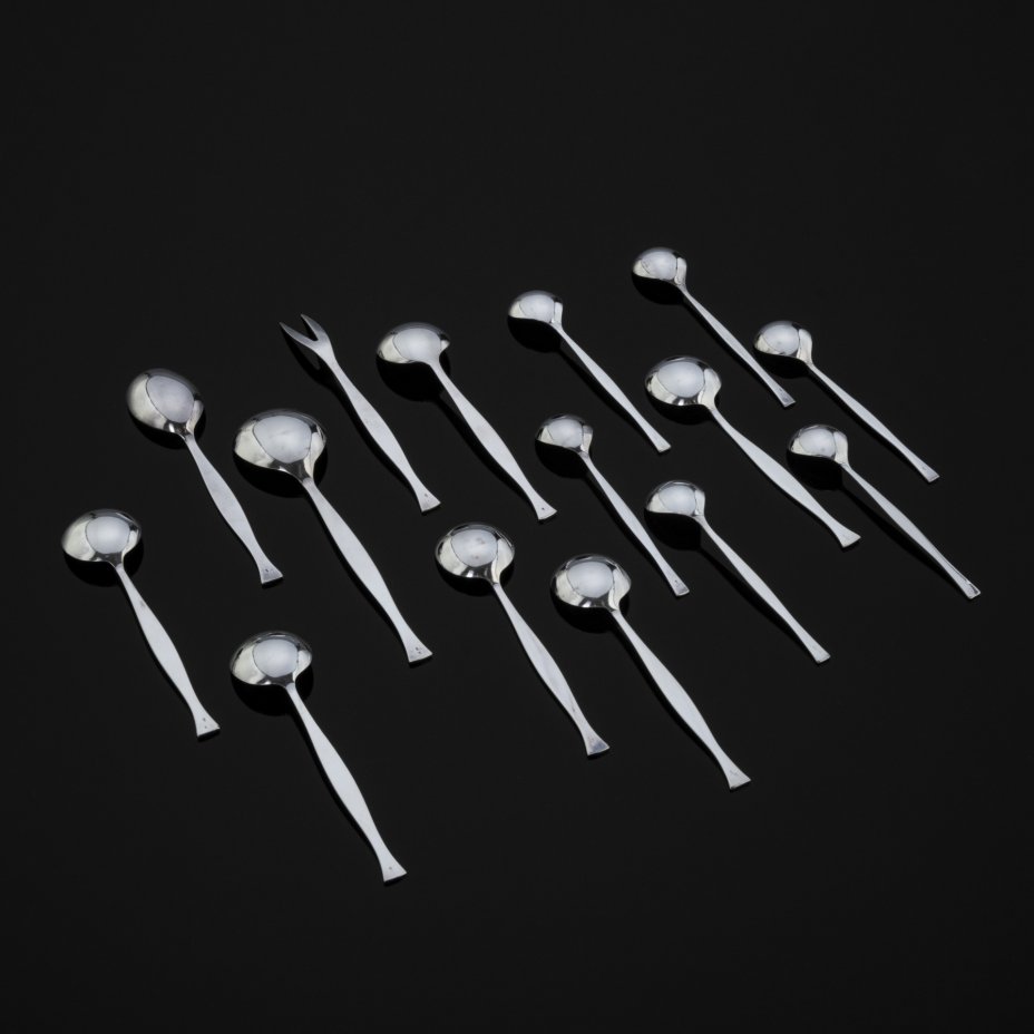 Набор столовых приборов на 6 персон (ложки чайные, ложки кофейные ...