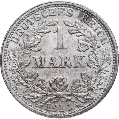 купить Германия (Германская империя) 1 марка 1914 "F"