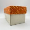 Купить Набор "Ромашки" из 2 подвесных ёлочных шаров (игрушек) в оригинальной коробке, Московское производственное объединение "Иней", стекло, крашение, металл, Московский завод ёлочных украшений, СССР, 1977 г.