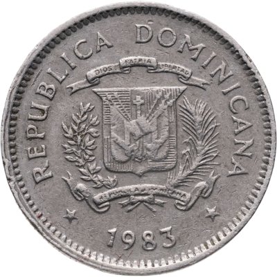купить Доминикана 10 сентаво (centavos) 1983