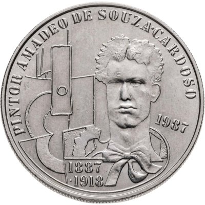 купить Португалия 100 эскудо (escudos) 1987 100 лет со дня рождения Амадеу ди Соуза-Кардозу