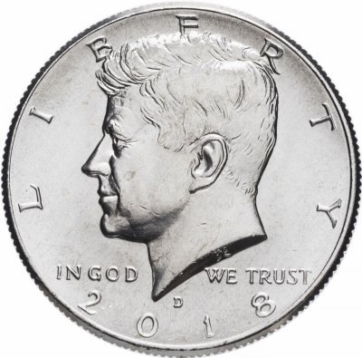 купить США 50 центов (1/2 доллара, half dollar) 2018 D Kennedy (Кеннеди)