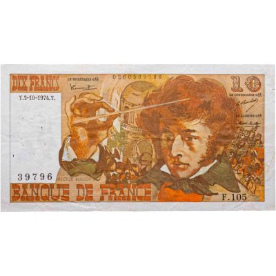 купить Франция 10 франков 1974 год (Pick 150a)