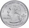 Купить США 1/4 доллара (квотер, 25 центов) 2004 P "Штат Мичиган"