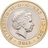 Купить Великобритания 2 фунта (pounds) 2011 "500 лет со дня спуска на воду Мэри Роуз"