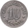 Купить Германия "Боттроп" 10 пфеннигов 1919 нотгельд