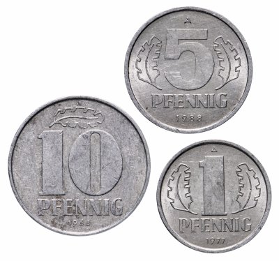 купить Германия, ГДР набор из 3 монет 1960-1990