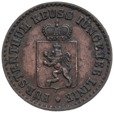 купить Германия, Княжество Рейсс-Грейц 1 пфенниг 1868