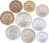 Купить Чехословакия набор монет 1961-1990 (9 штук)