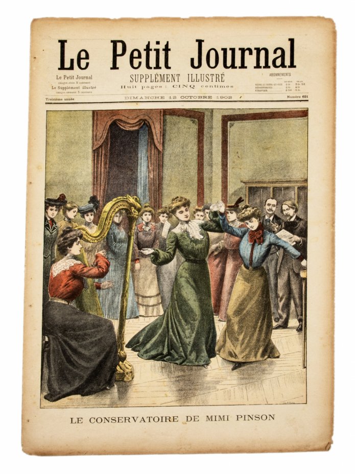 купить Газета "Le Petit Journal" выпуск № 621 от 12 октября 1902