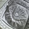 Купить Конфетница с геометрическим декором, стекло, алмазная грань, СССР, 1970-1990 гг.