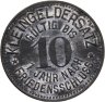Купить Германия "Мойзельвиц" 10 пфеннигов 1918 нотгельд