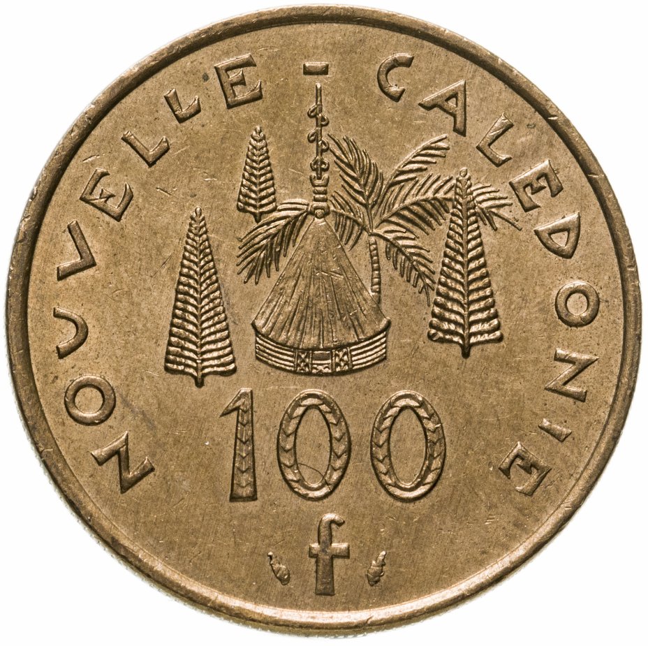 купить Новая Каледония 100 франков (francs) 1987