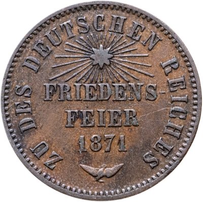 купить Германия, Баден 1 крейцер 1871 "Победа в войне с Францией"