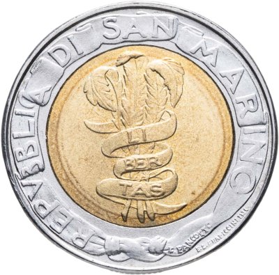 купить Сан-Марино 500 лир (lire) 1995