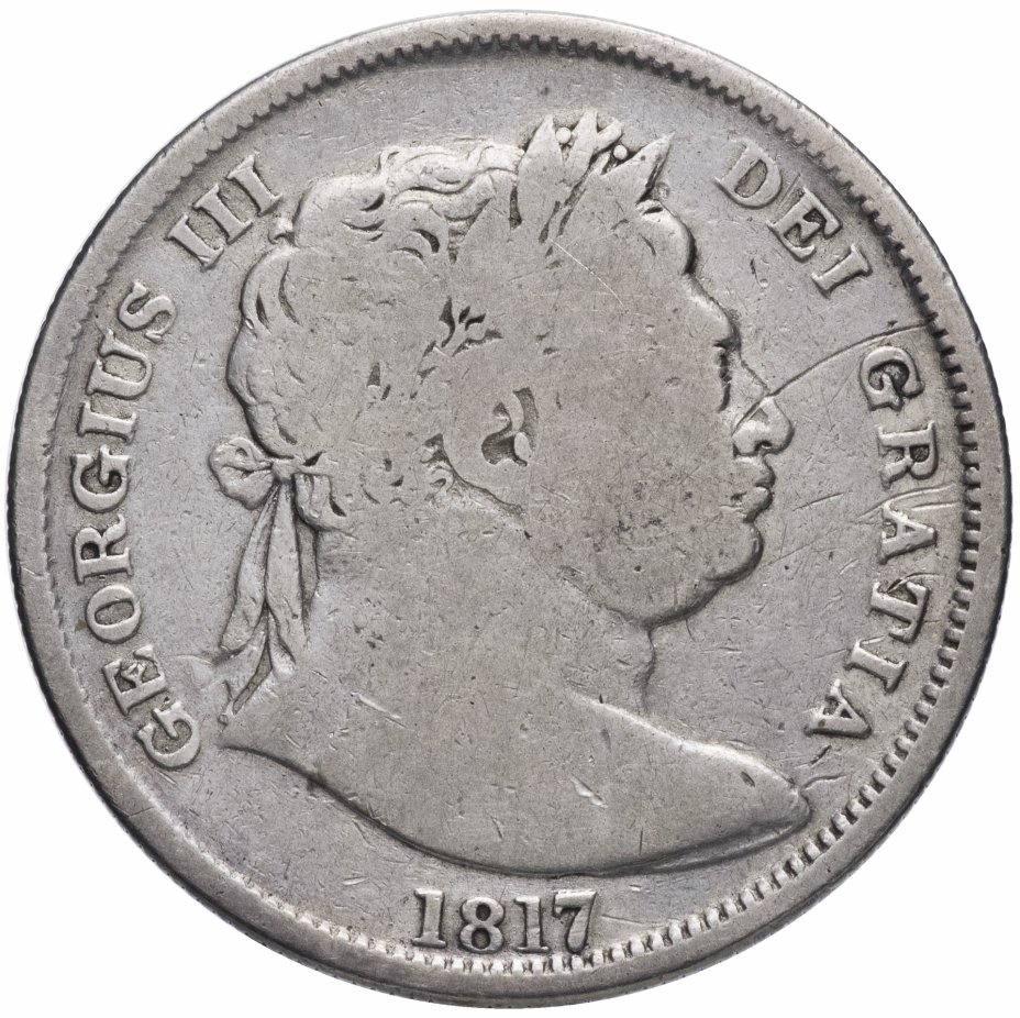 купить Великобритания 1/2 кроны (crown) 1817
