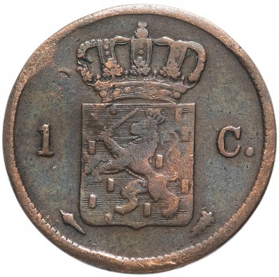 купить Нидерланды 1 цент (cent) 1837