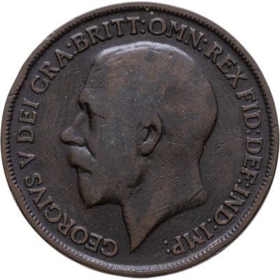 купить Великобритания 1 пенни (penny) 1916