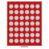 Купить Бокс на 42 монеты диаметром до 29.5 мм (Lindner, Германия)