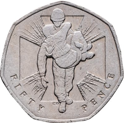 купить Великобритания 50 пенсов (pence) 2006 "Героический акт"